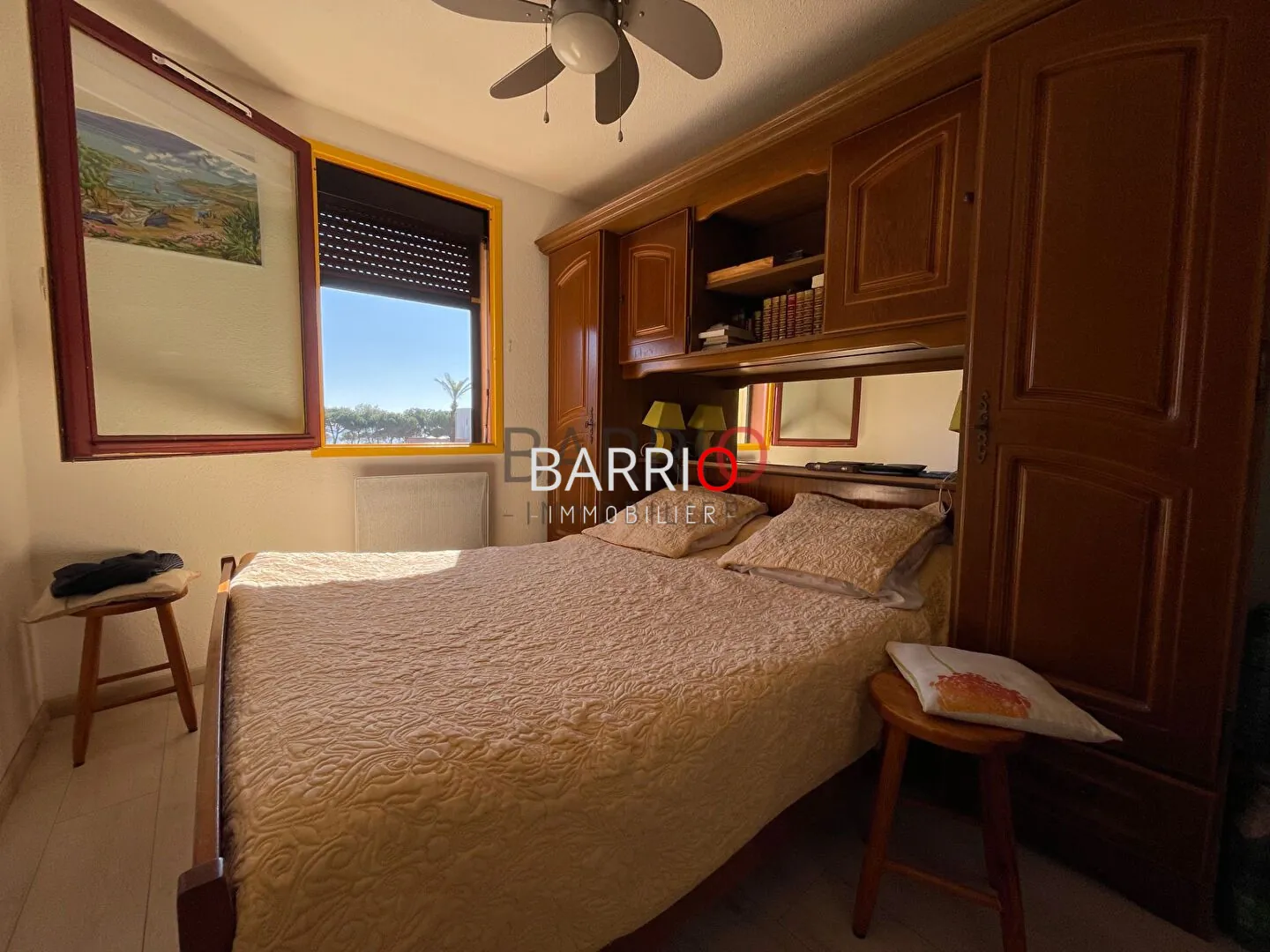 Charmant appartement T2 cabine avec vue mer à Saint-Cyprien à 150 m de la plage 