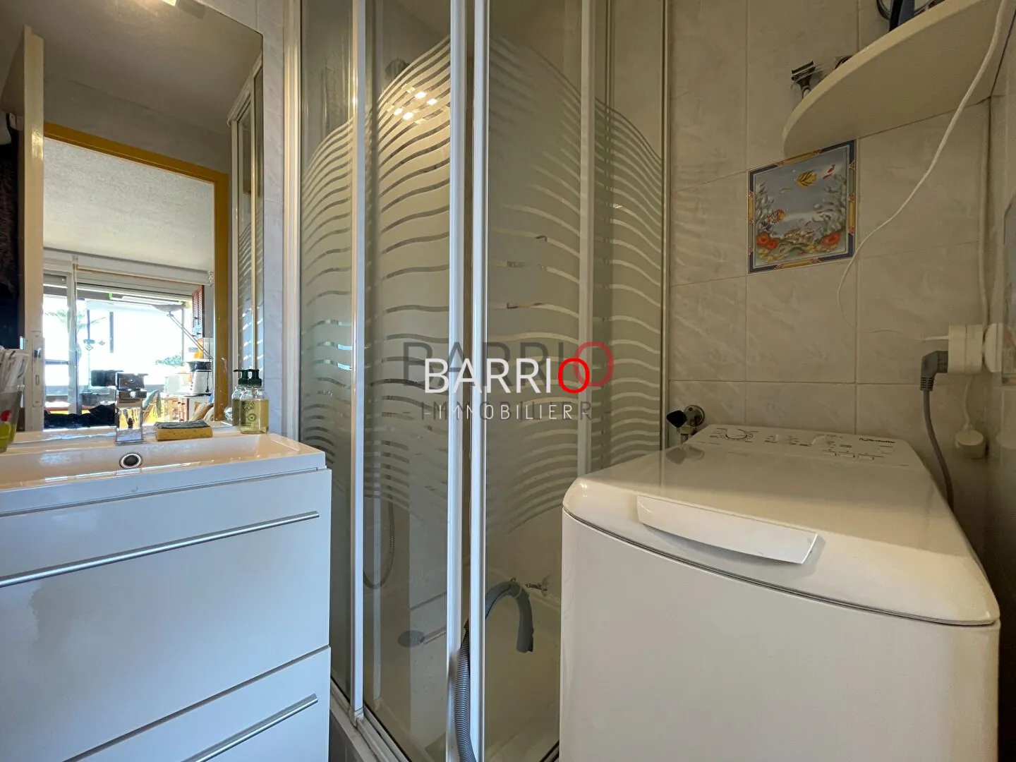 Charmant appartement T2 cabine avec vue mer à Saint-Cyprien à 150 m de la plage 