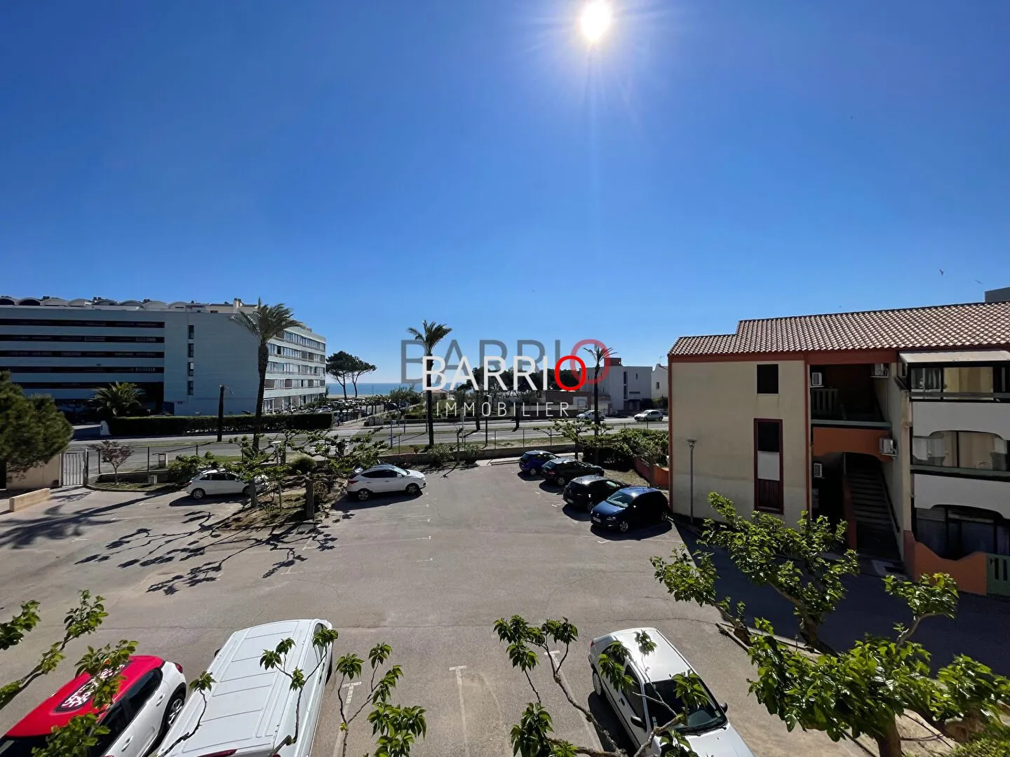 Charmant appartement T2 cabine avec vue mer à Saint-Cyprien à 150 m de la plage 