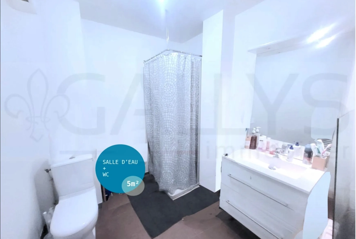 Studio de 24 m² à vendre à Toulouse, secteur Ancely, proximité Blagnac et Purpan 