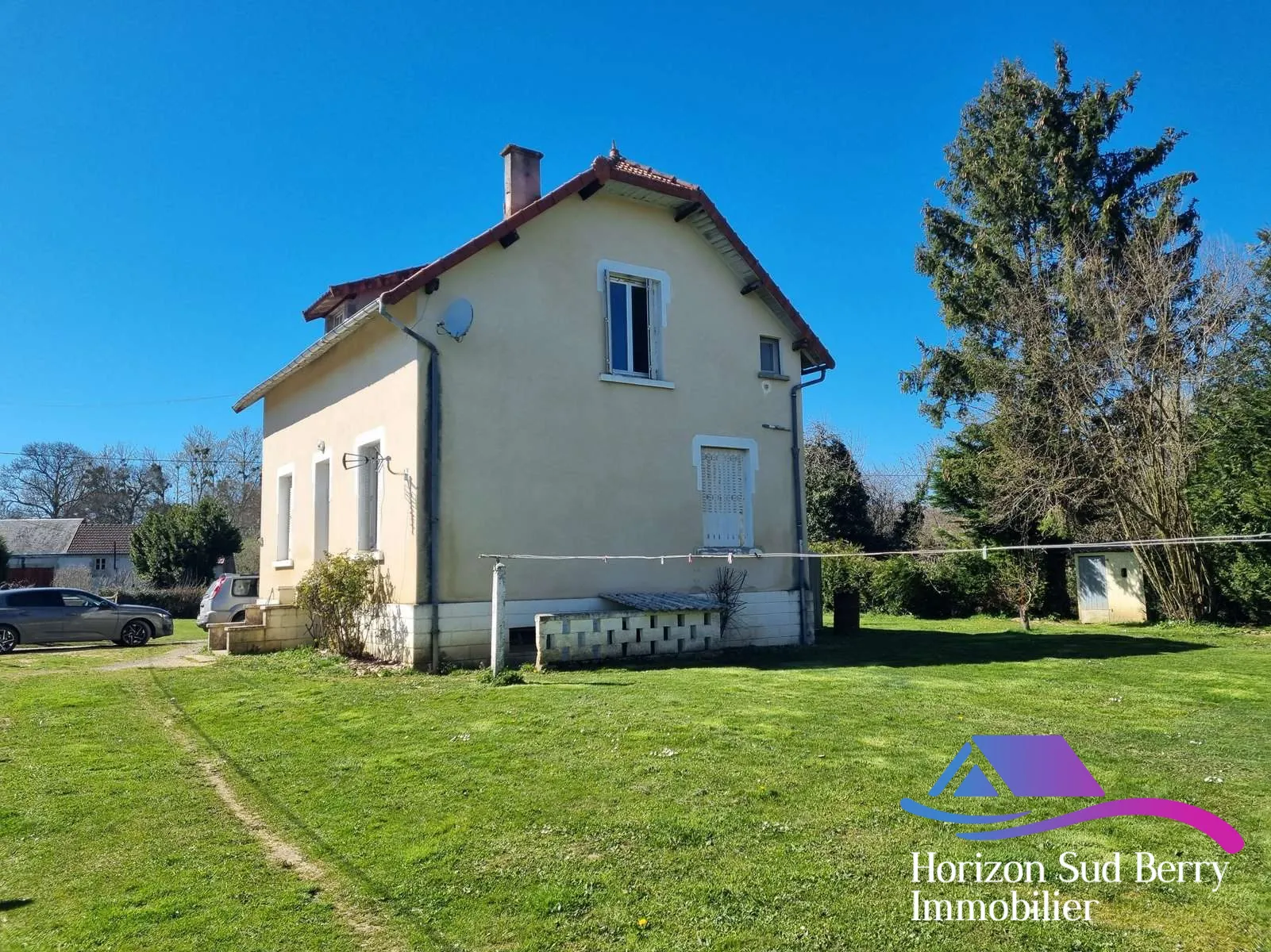 maison Maison de campagne à rénover avec grand jardin à Nouziers, Creuse 