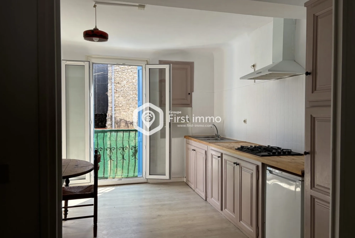 Maison de village rénovée à vendre à Ille-sur-Têt 