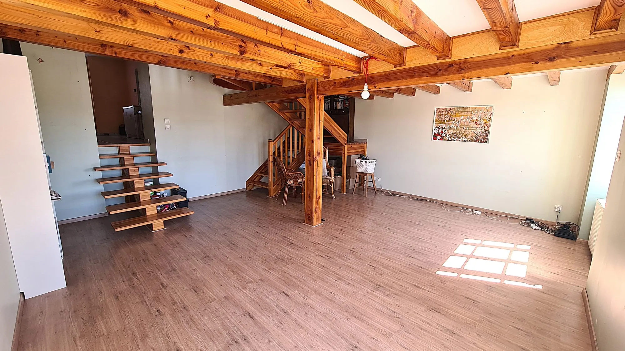 Appartement duplex T3 lumineux avec jardin à Saint-Étienne 