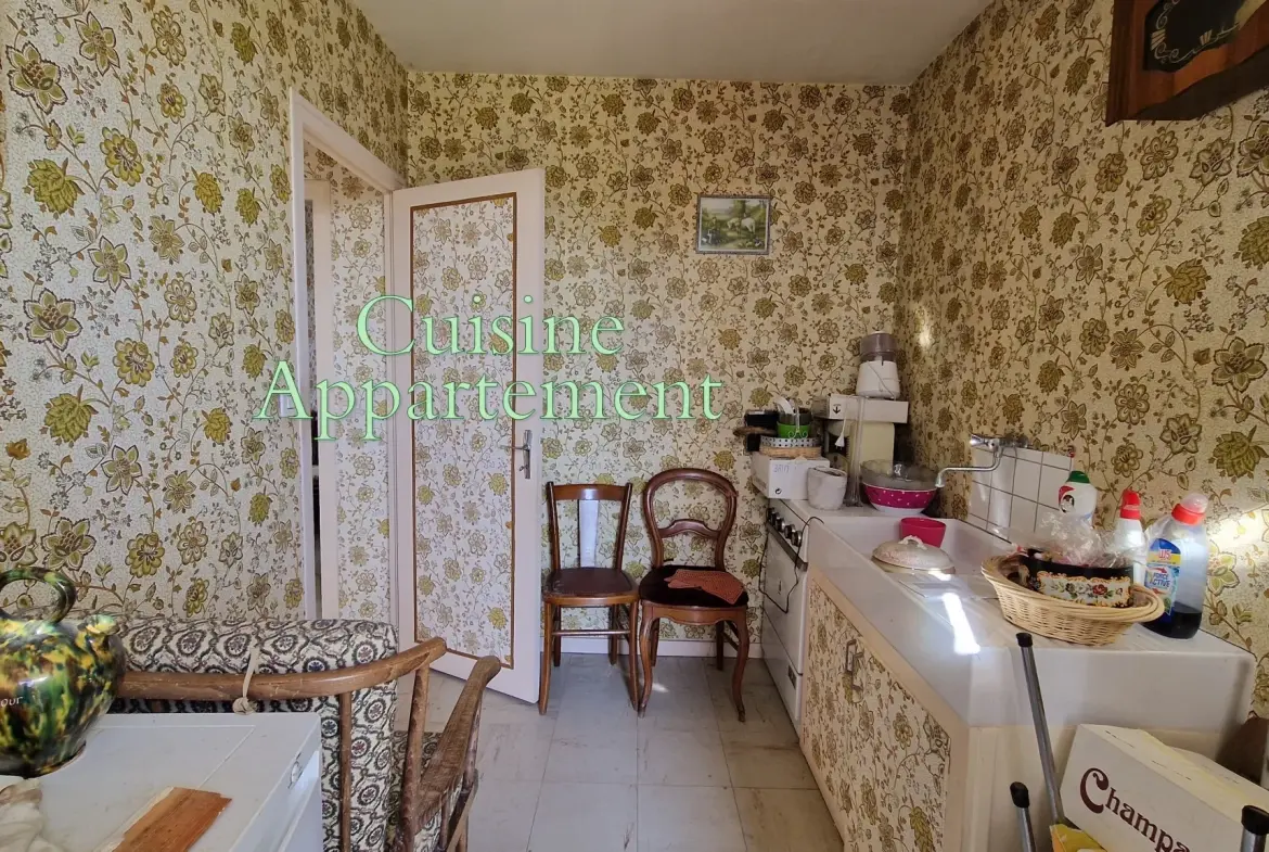 Maison familiale avec jardin au centre de Bazas - 110 m² à rafraîchir 