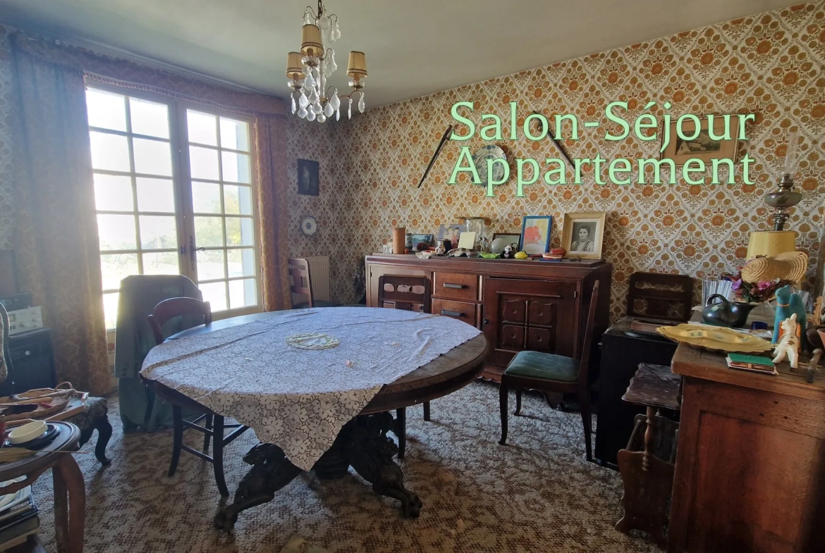 Maison familiale avec jardin au centre de Bazas - 110 m² à rafraîchir 