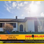 Maison familiale avec jardin au centre de Bazas - 110 m² à rafraîchir