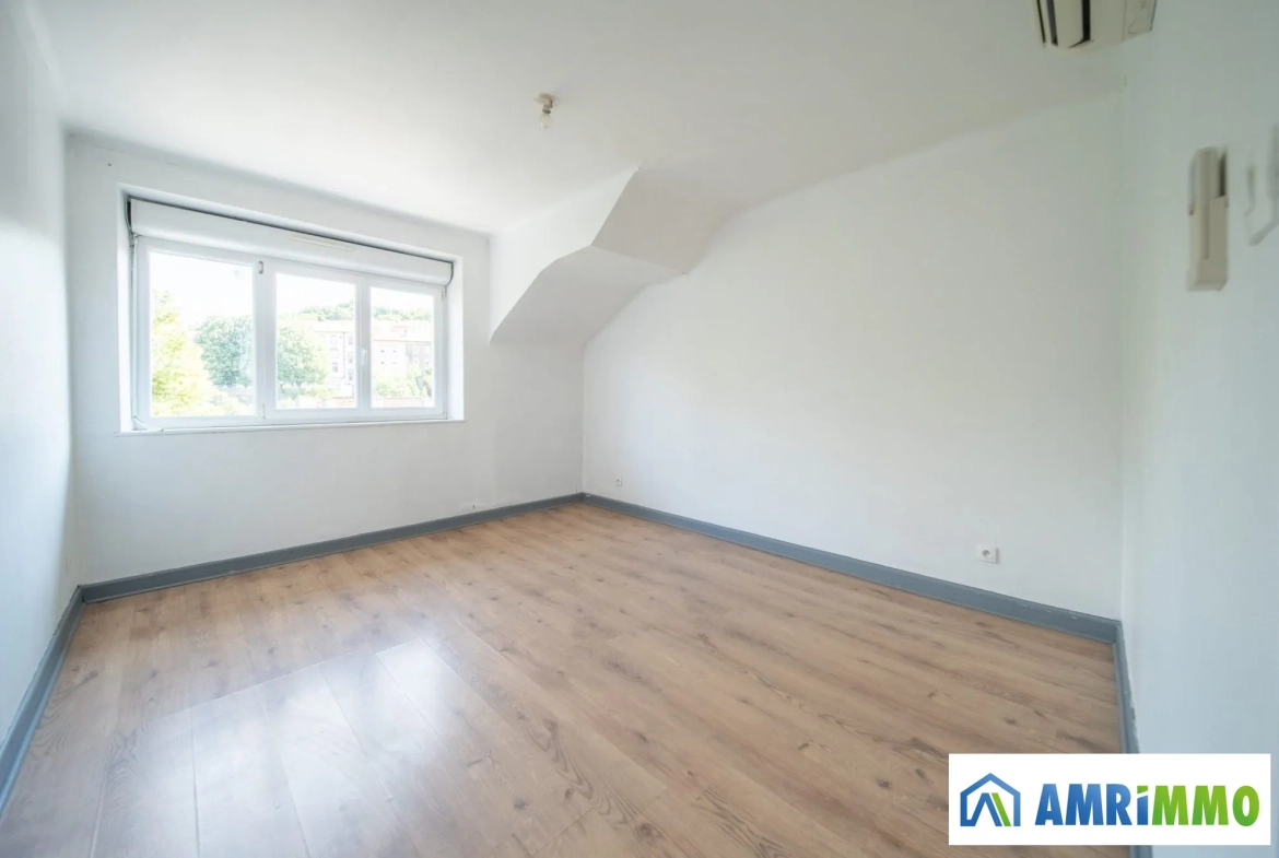 Appartement T1 lumineux à Villerupt - 38 m² dernier étage 
