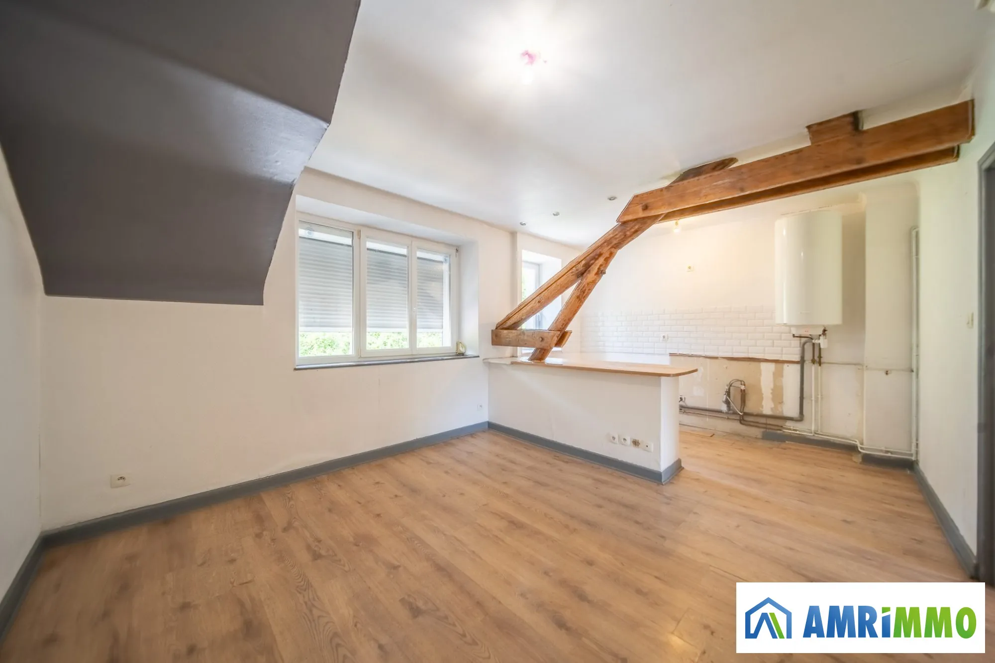 Appartement T1 lumineux à Villerupt - 38 m² dernier étage 