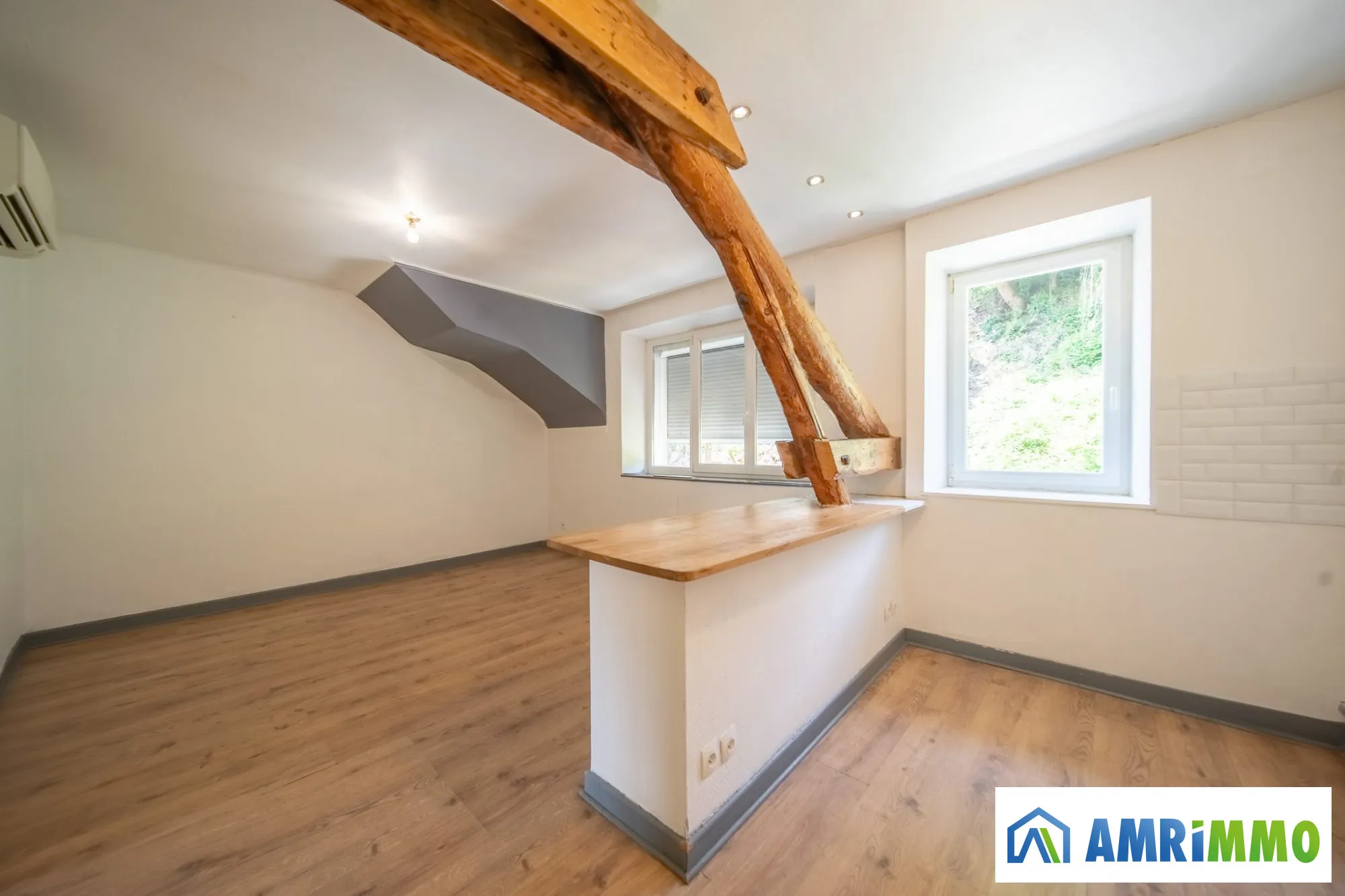 Appartement T1 lumineux à Villerupt - 38 m² dernier étage 