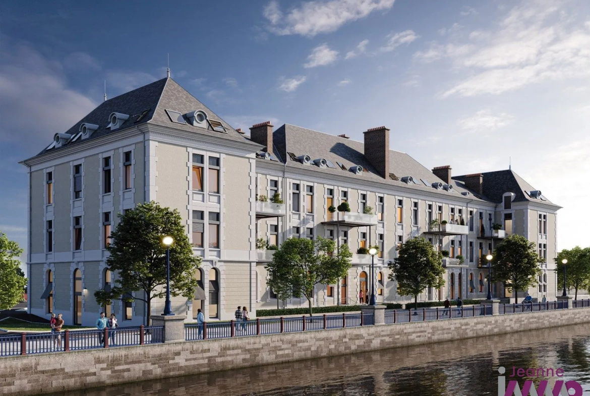 Studios neufs à vendre au centre-ville de Belfort - Investissement et résidence 