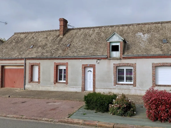 Maison de village à Luigny de 77 m² avec jardin et potentiel de rénovation