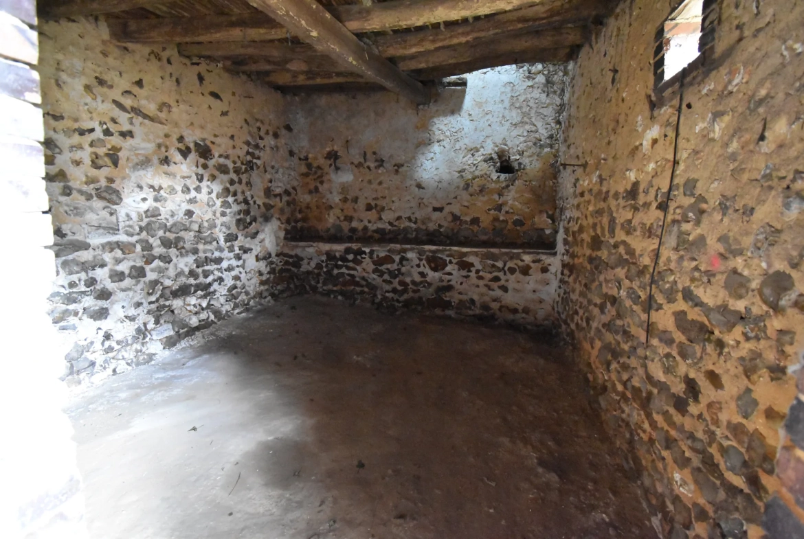 Maison de village à Luigny de 77 m² avec jardin et potentiel de rénovation 
