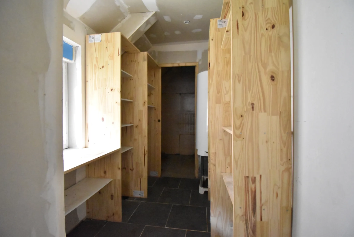 Maison de village à Luigny de 77 m² avec jardin et potentiel de rénovation 