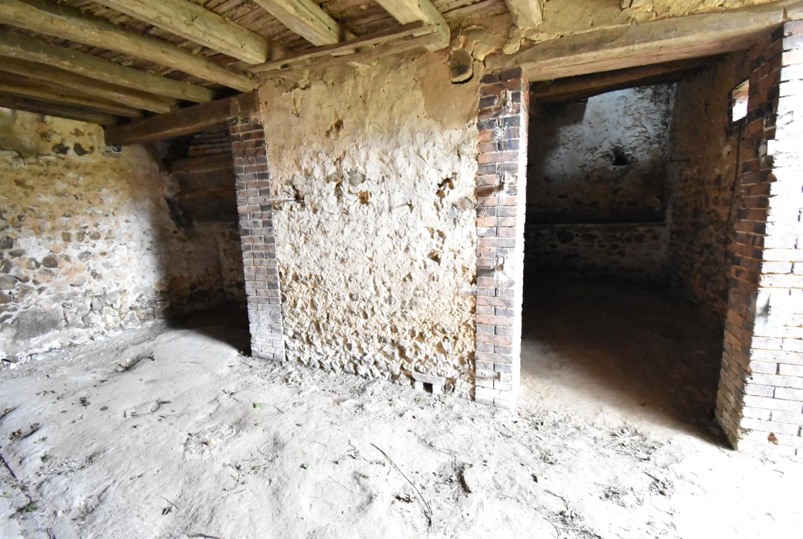 Maison de village à Luigny de 77 m² avec jardin et potentiel de rénovation 