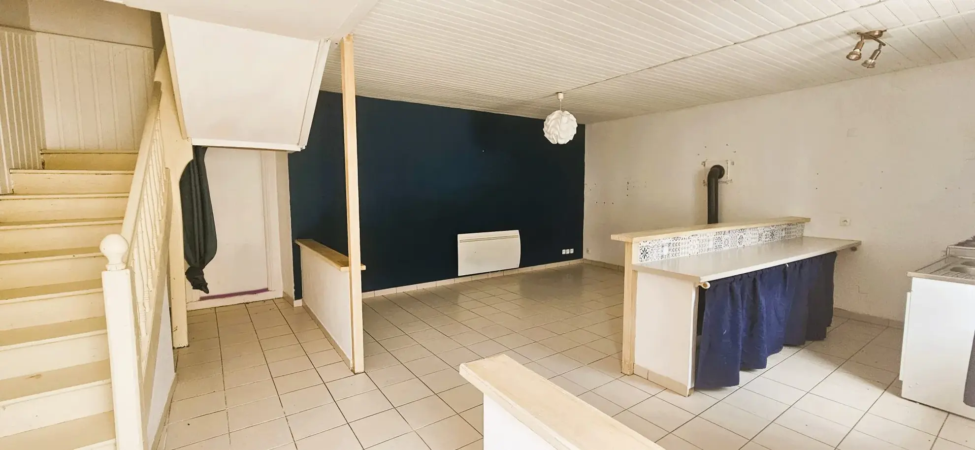 Maison de village en pierres à La Chapelle Neuve – 95 m², 3 chambres 