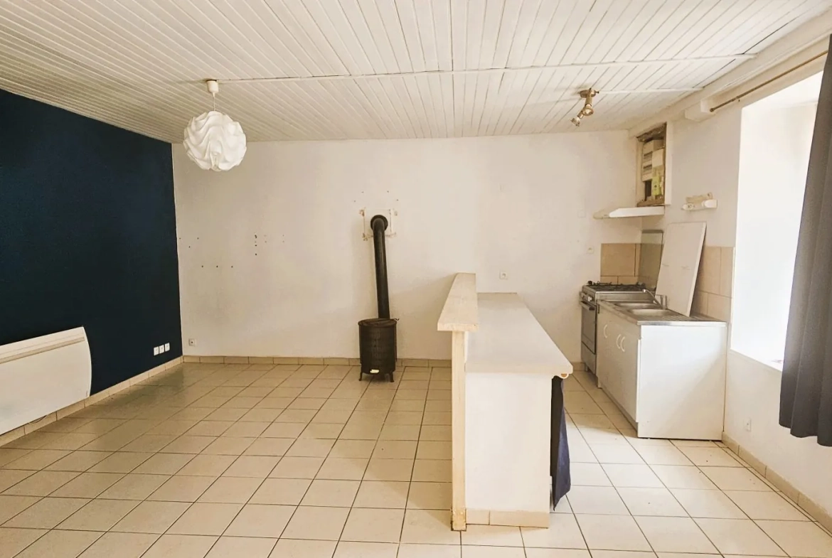Maison de village en pierres à La Chapelle Neuve – 95 m², 3 chambres 