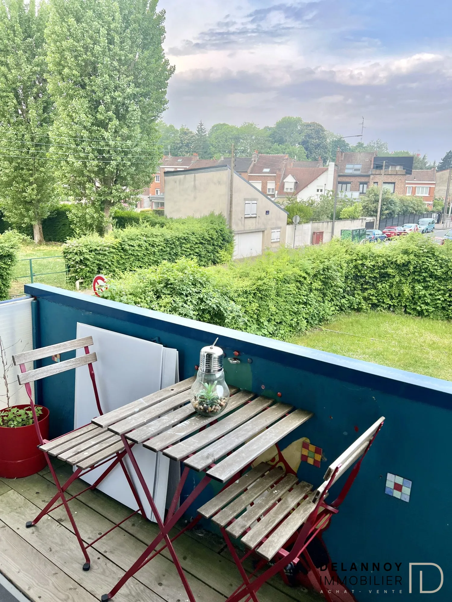 Appartement à vendre à Lille Saint Maurice Pellevoisin, 3 pièces, 53 m², balcon et cave 