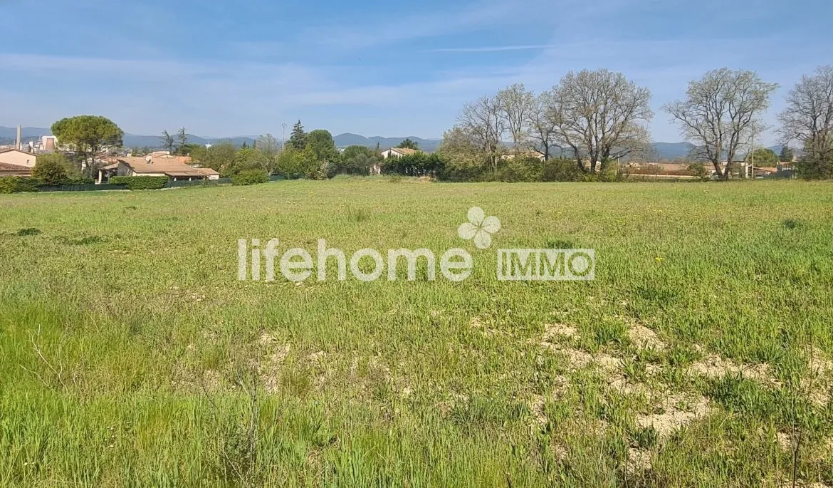 Terrain à bâtir de 560 m² à Salindres, proche d'Alès 