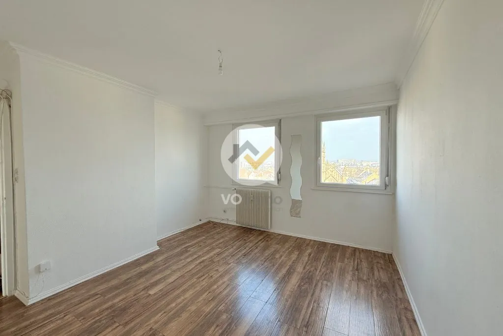 Appartement lumineux de 3 pièces avec vue dégagée à Strasbourg Koenigshoffen 