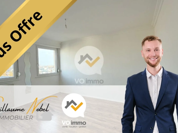 Appartement lumineux de 3 pièces avec vue dégagée à Strasbourg Koenigshoffen