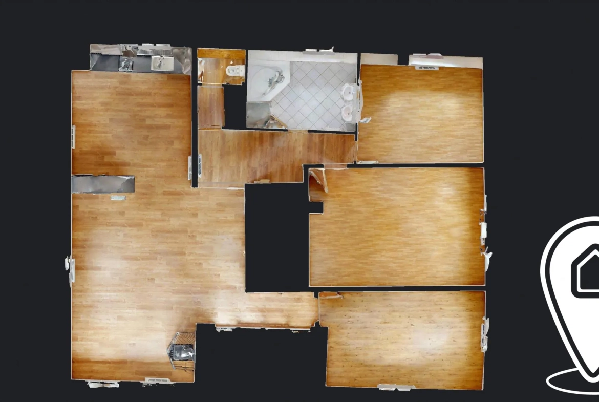 Appartement T5 spacieux avec garage et balcon à Macheren 