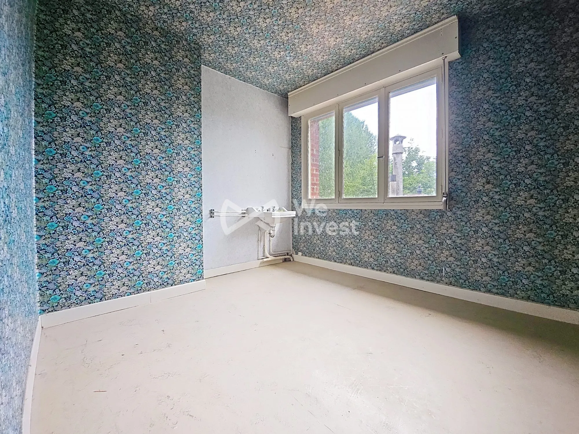 Maison à vendre à Berlaimont – 4 chambres, jardin, garage, potentiel de rénovation 