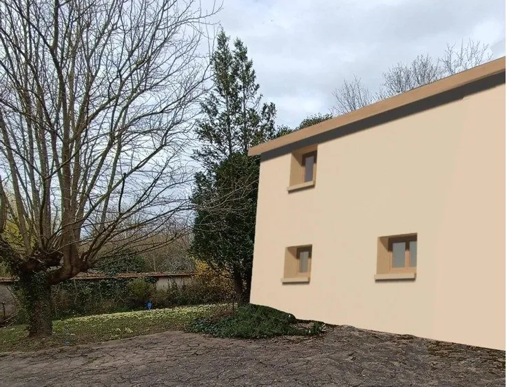 Maison de village à Villars-les-Dombes avec terrain piscinable de 541 m² 