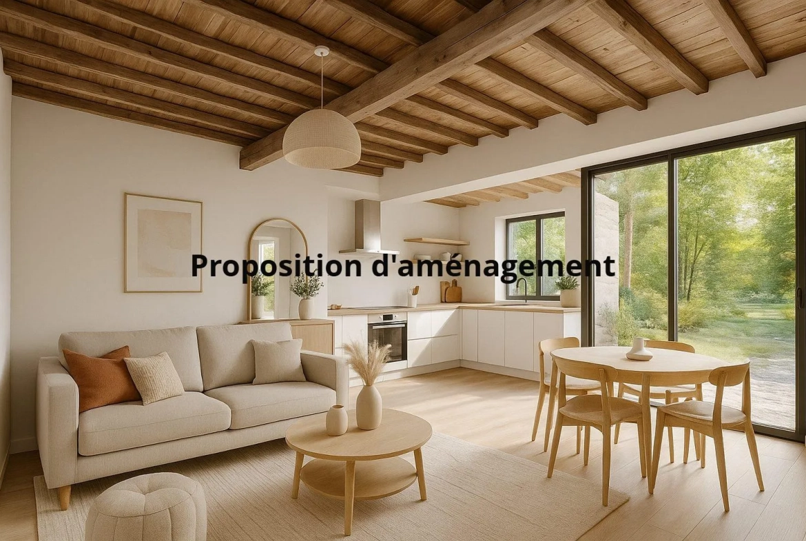 Maison de village à Villars-les-Dombes avec terrain piscinable de 541 m² 