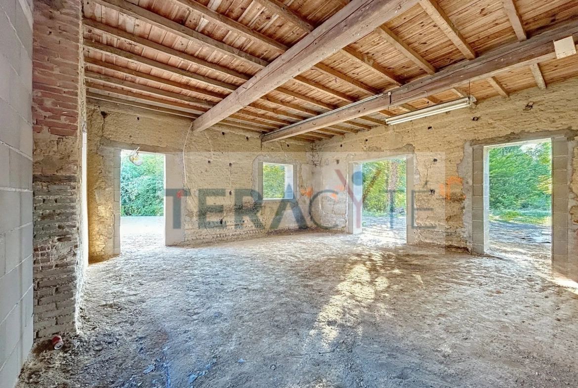 Maison de village à Villars-les-Dombes avec terrain piscinable de 541 m² 