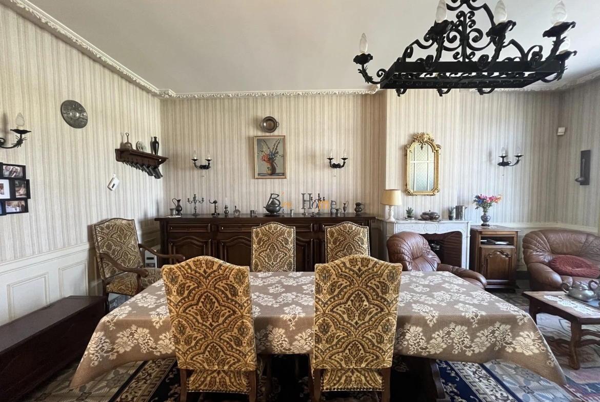 Maison de caractère à vendre à Bertincourt avec grange et jardin clôturé 