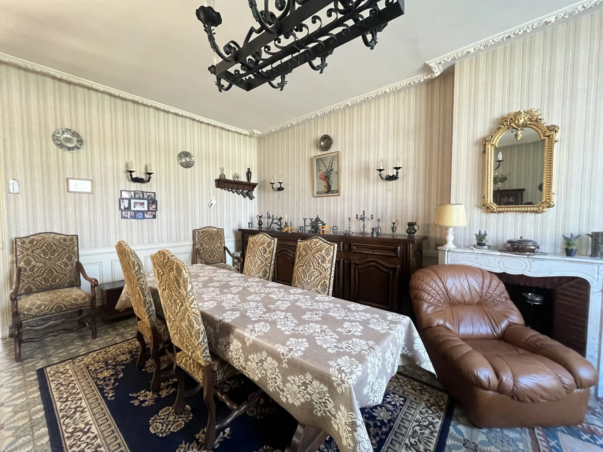 Maison de caractère à vendre à Bertincourt avec grange et jardin clôturé 