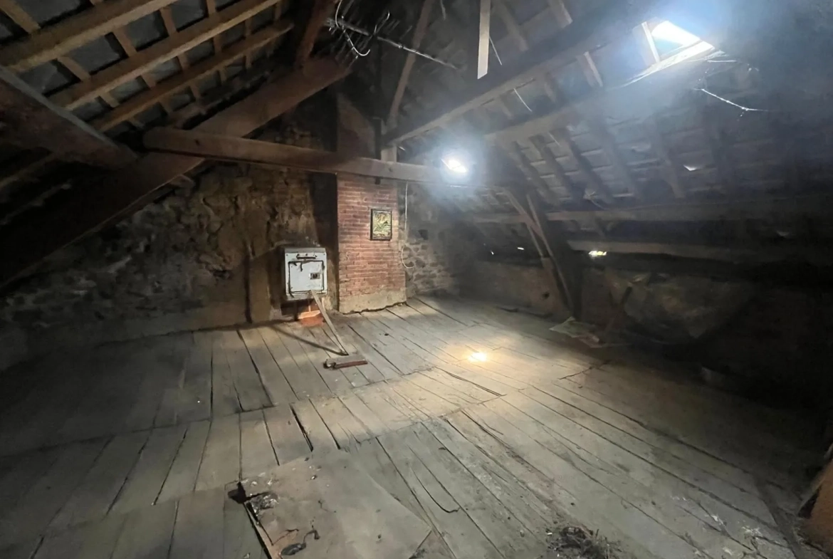 Charmante maison à vendre à Sens-de-Bretagne avec garage, préau et fort potentiel de rénovation 