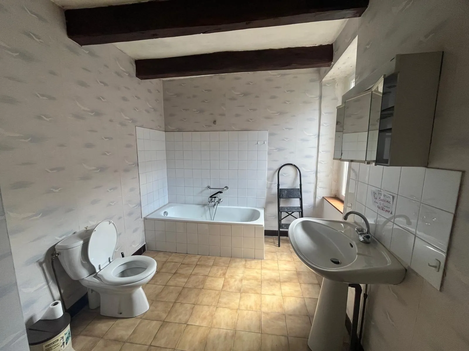 Charmante maison à vendre à Sens-de-Bretagne avec garage, préau et fort potentiel de rénovation 