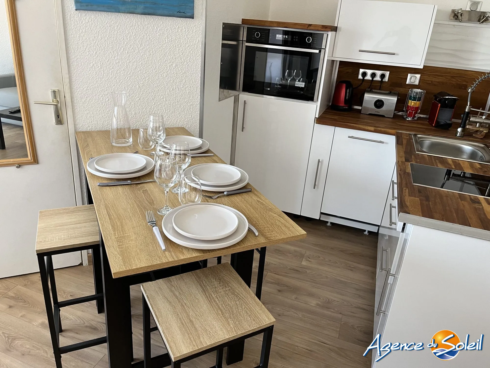 Appartement T1 avec terrasse à vendre à Gruissan de 23 m² 