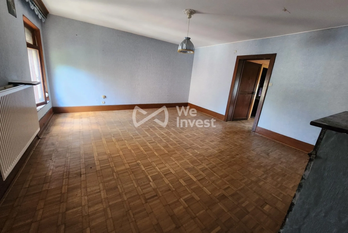 Charmante maison mitoyenne de 70 m² à Trélon, proche commodités 