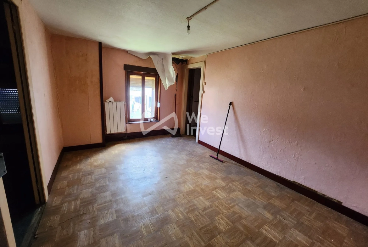 Charmante maison mitoyenne de 70 m² à Trélon, proche commodités 