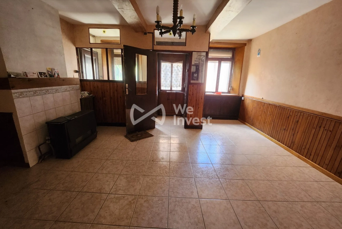 Charmante maison mitoyenne de 70 m² à Trélon, proche commodités 