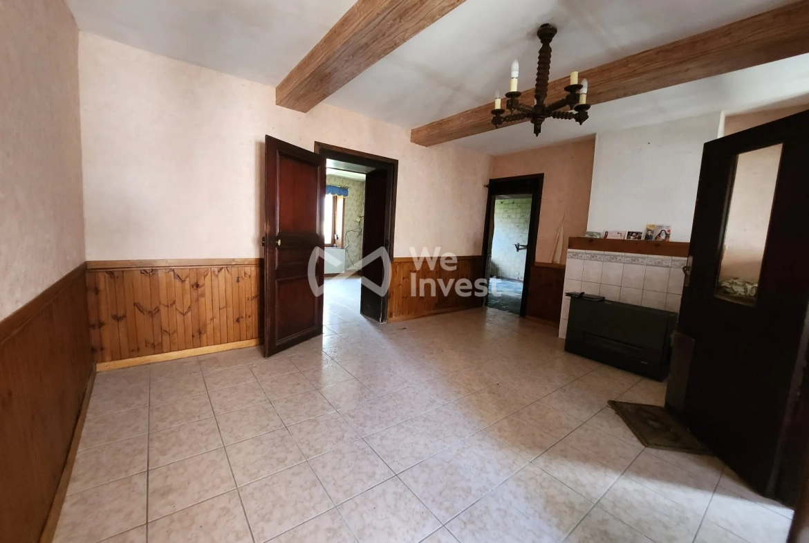 Charmante maison mitoyenne de 70 m² à Trélon, proche commodités 