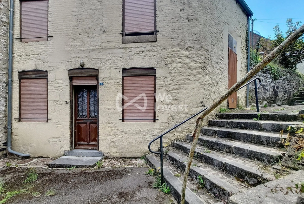 Charmante maison mitoyenne de 70 m² à Trélon, proche commodités 