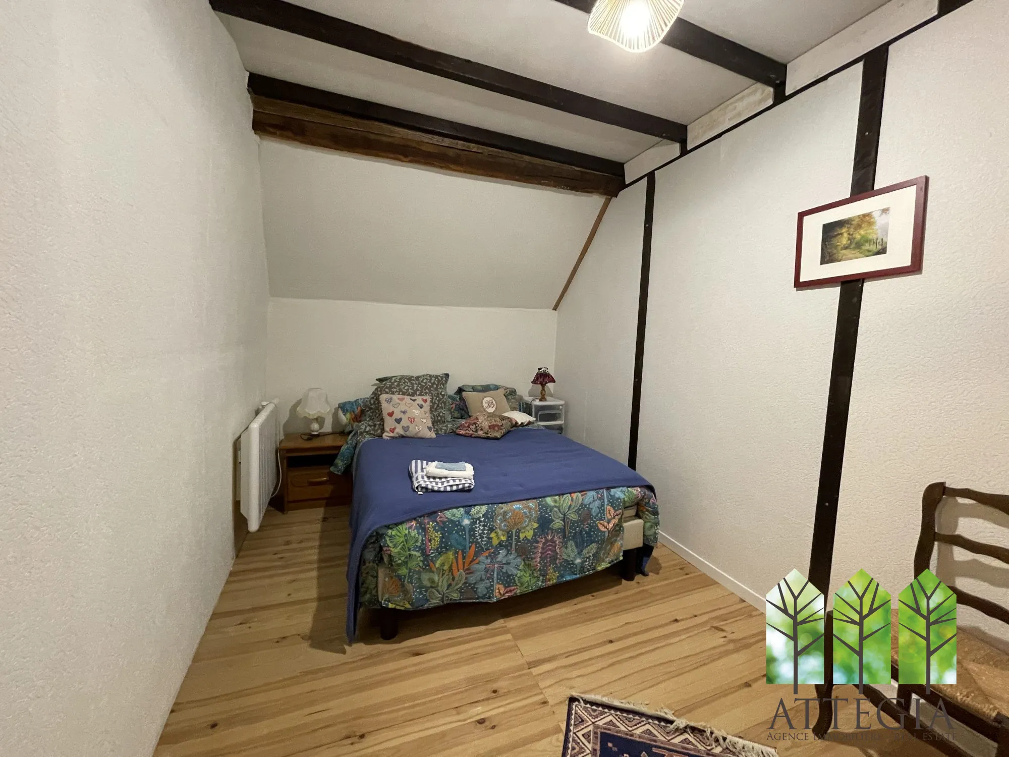 À vendre maison de 130 m² avec terrain, proche de Bonnat, environnement paisible 
