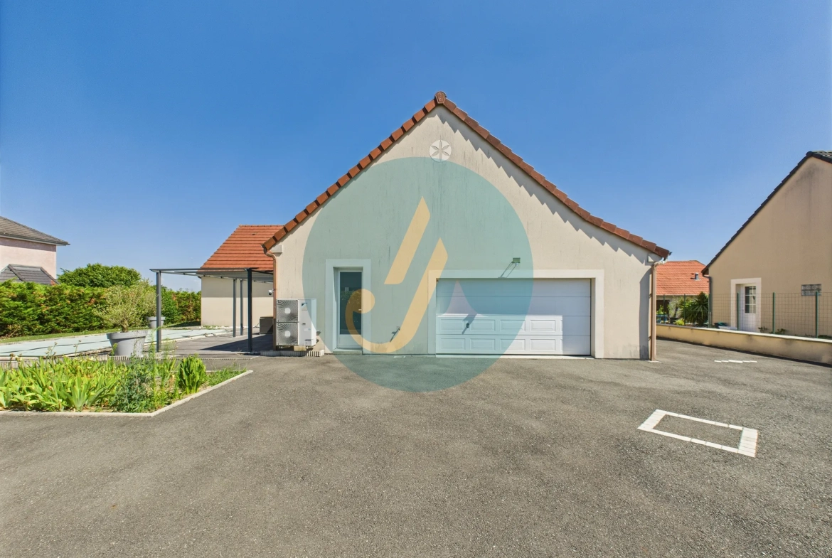 Magnifique maison moderne de 137 m² avec piscine à Marzy 