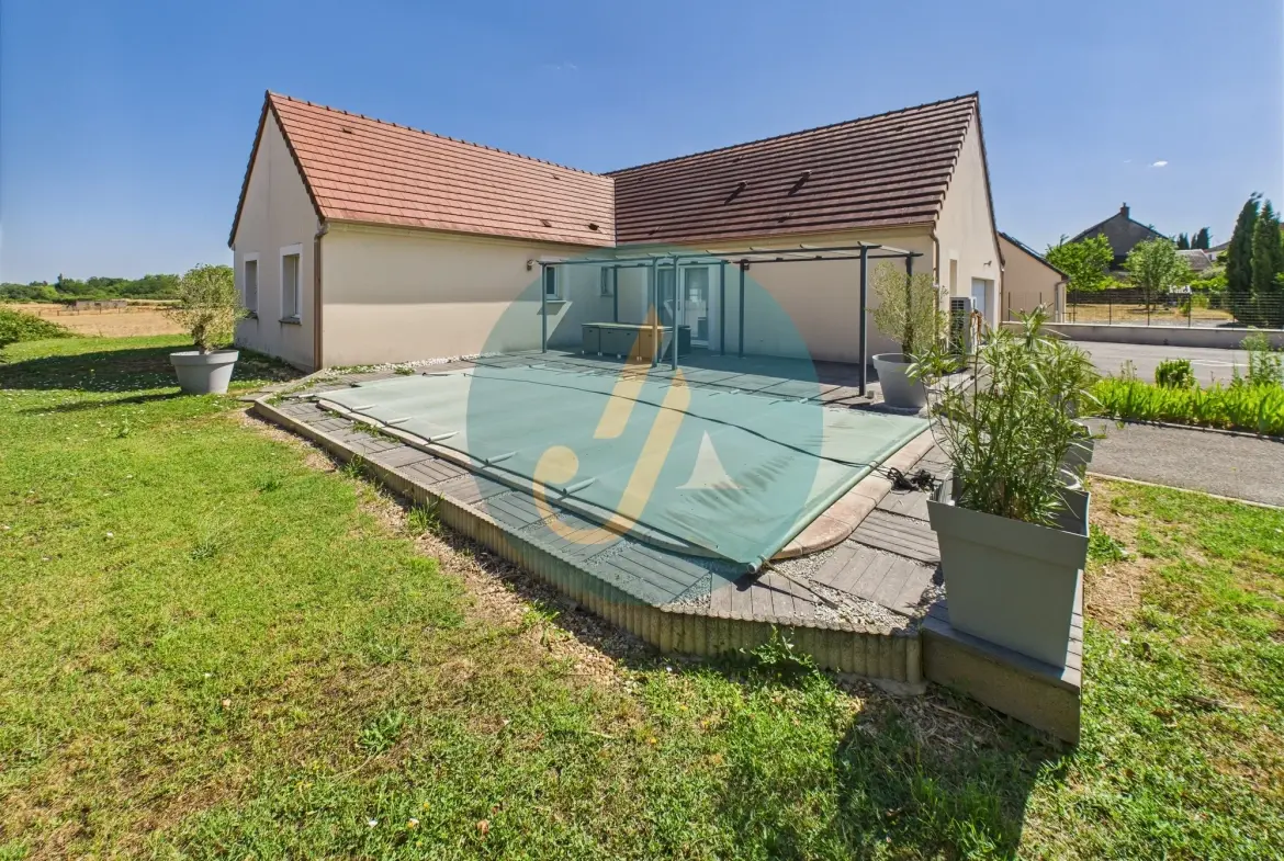 Magnifique maison moderne de 137 m² avec piscine à Marzy 