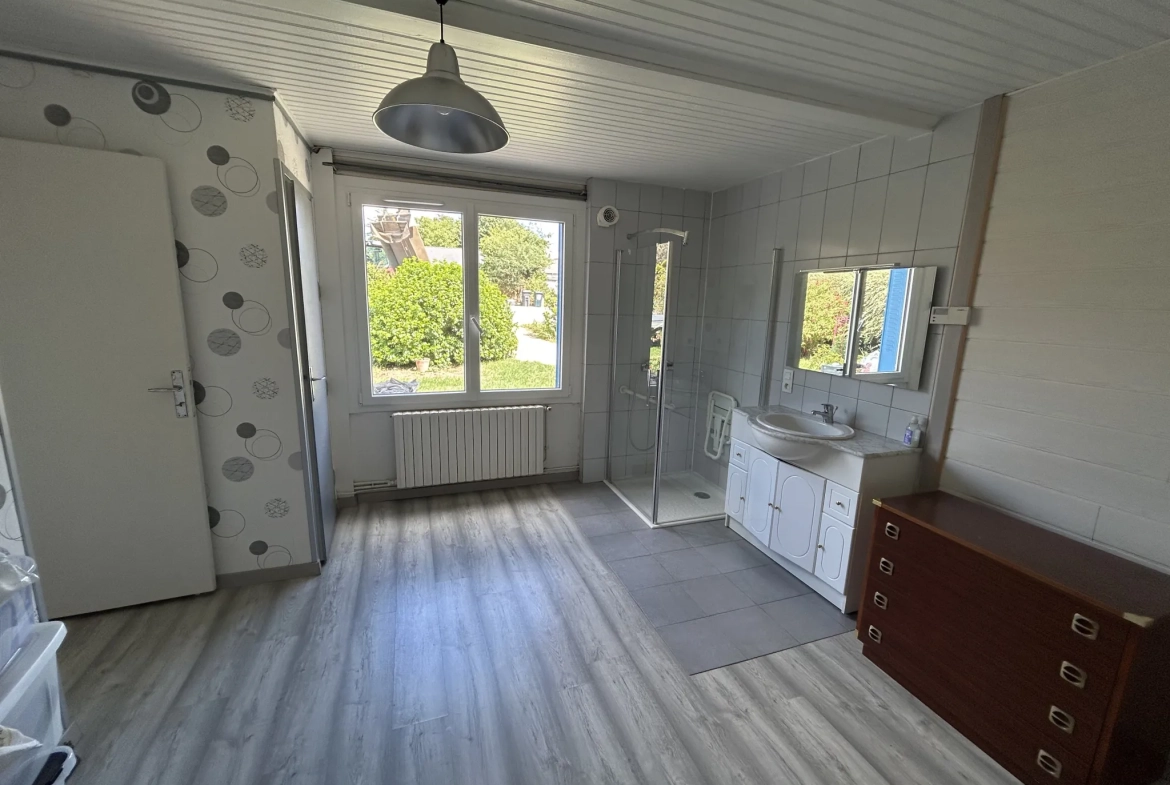 Maison de famille à Bubry avec jardin et grand potentiel en campagne 