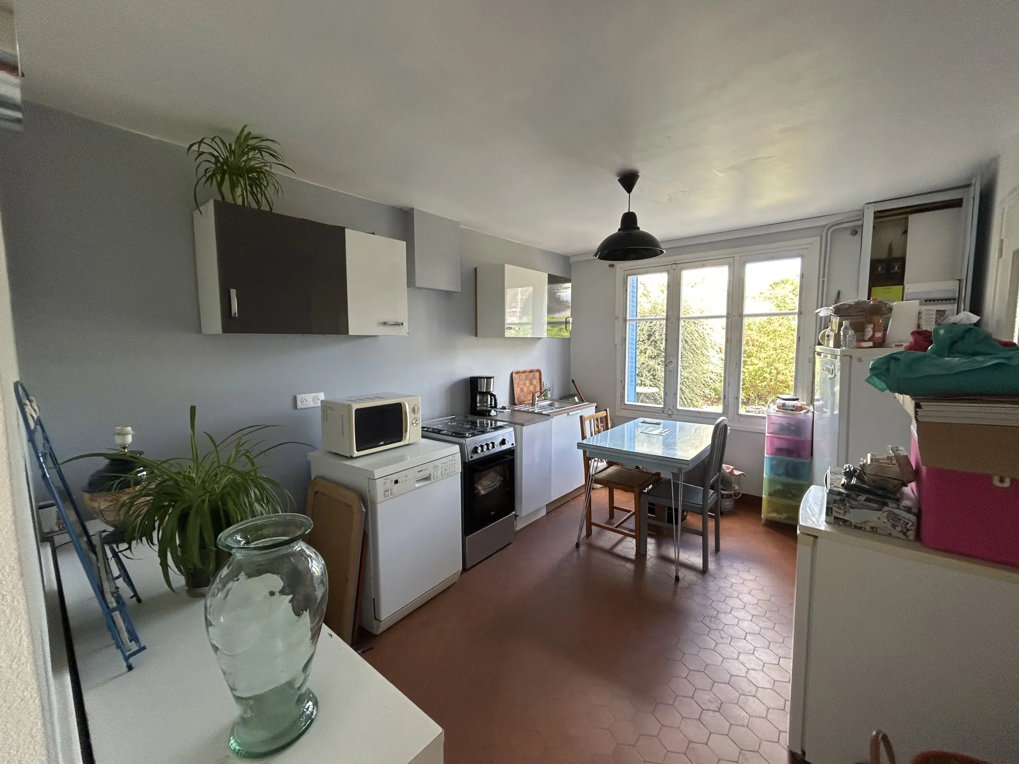 Maison de famille à Bubry avec jardin et grand potentiel en campagne 
