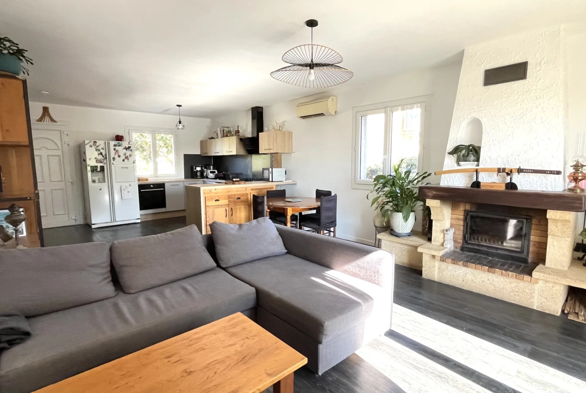 Villa de plain-pied avec jardin et garage à Saint-André-de-Sangonis 
