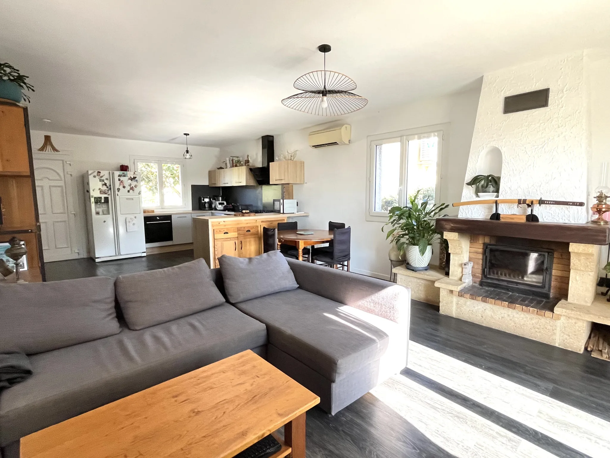 Villa de plain-pied avec jardin et garage à Saint-André-de-Sangonis 