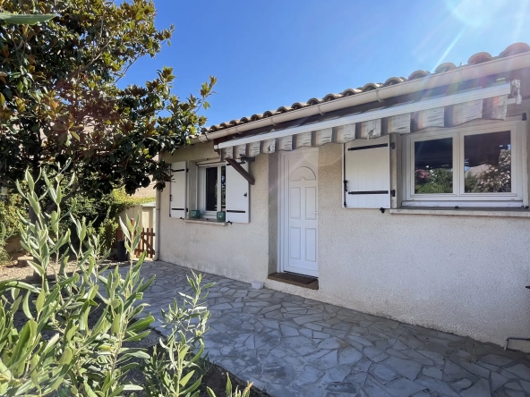 Villa de plain-pied avec jardin et garage à Saint-André-de-Sangonis