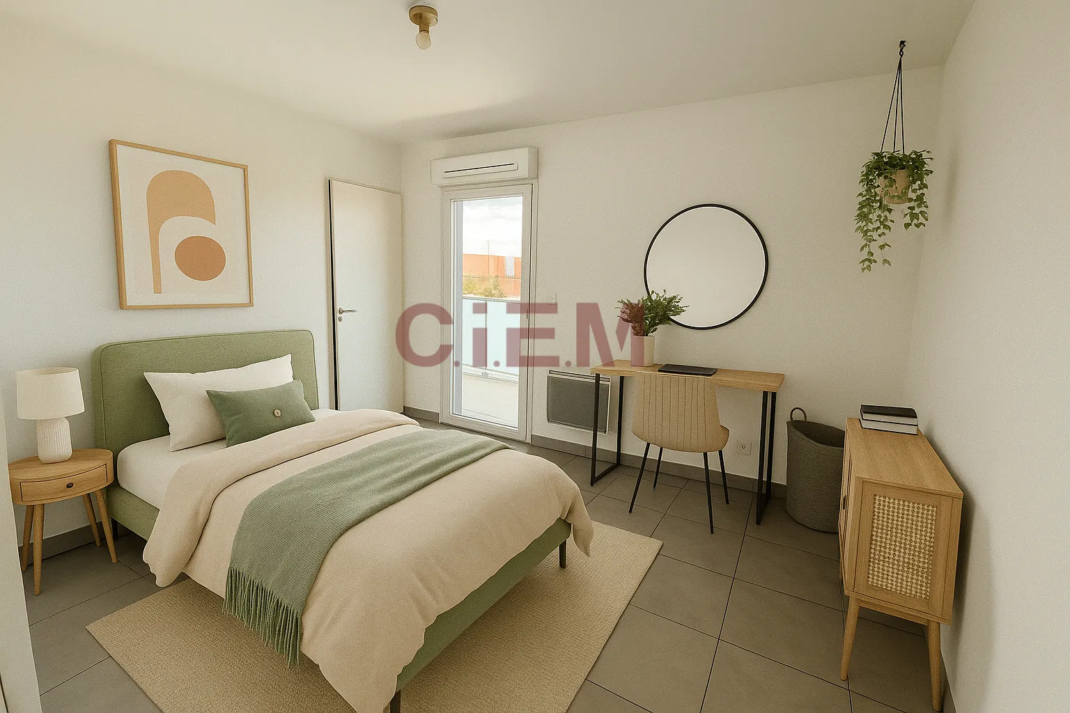 Appartement T3 lumineux avec deux terrasses à Montpellier Sud 