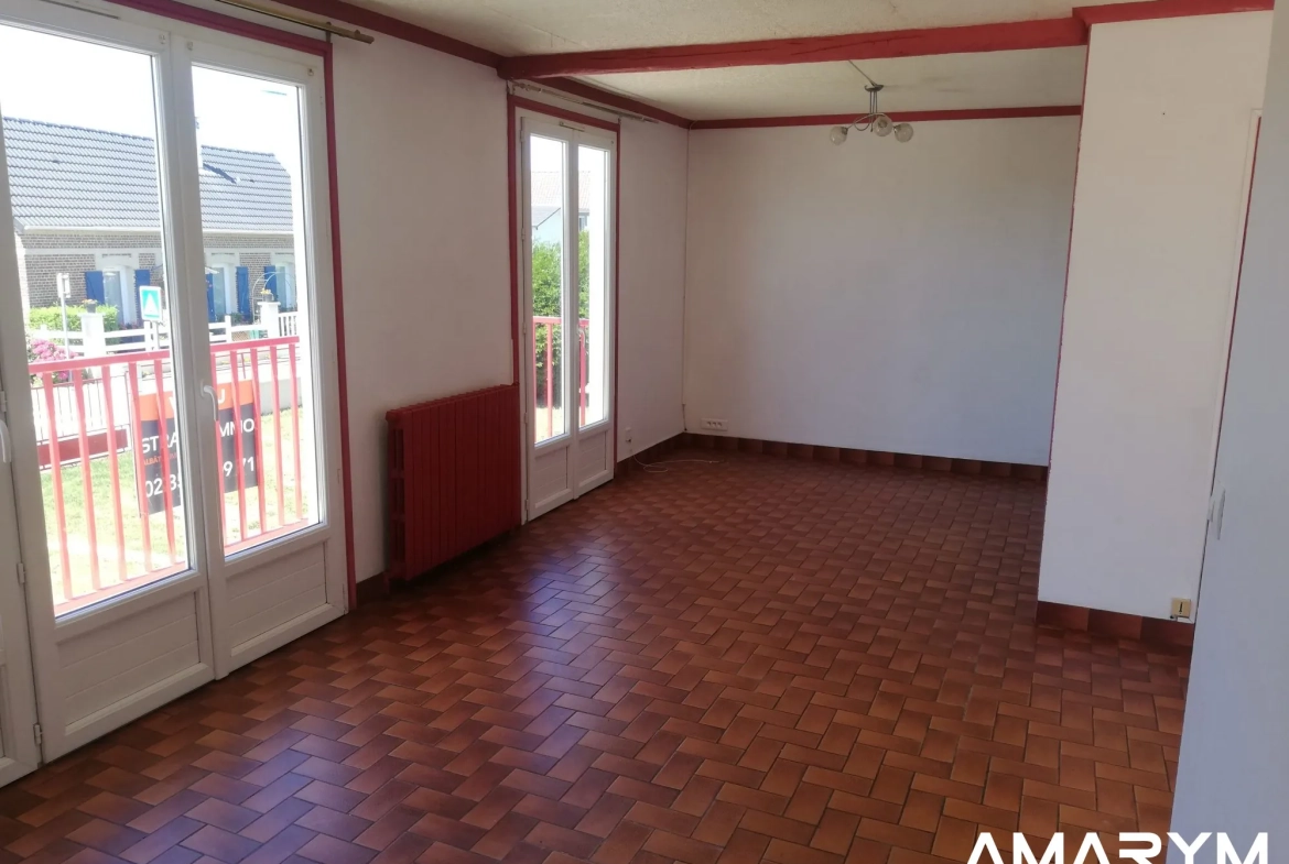 Charmante maison de plain-pied à Petit Caux avec jardin et commodités proches 