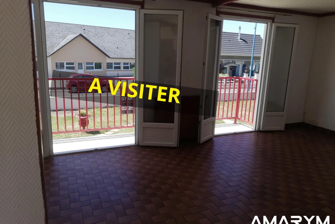 Charmante maison de plain-pied à Petit Caux avec jardin et commodités proches 